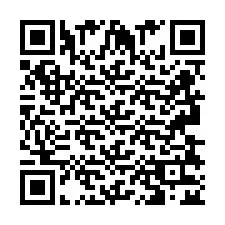 QR код за телефонен номер +2693832442