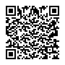 QR код за телефонен номер +2693832444