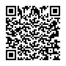 Código QR para número de teléfono +2693832450