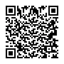 QR Code pour le numéro de téléphone +2693832457