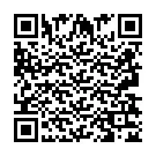 QR код за телефонен номер +2693832458