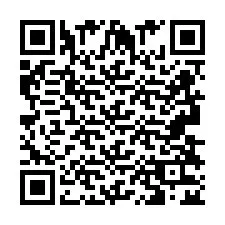 QR код за телефонен номер +2693832467