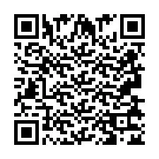 Kod QR dla numeru telefonu +2693832483