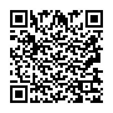 QR код за телефонен номер +2693832501