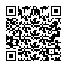 QR-koodi puhelinnumerolle +2693832505