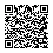 QR-koodi puhelinnumerolle +2693832506