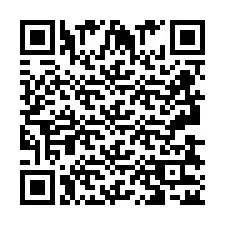 QR-code voor telefoonnummer +2693832510