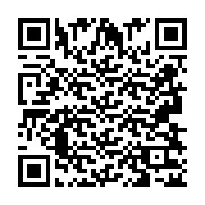 Kod QR dla numeru telefonu +2693832523