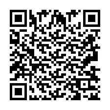 Kod QR dla numeru telefonu +2693832531