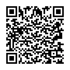 QR код за телефонен номер +2693832540