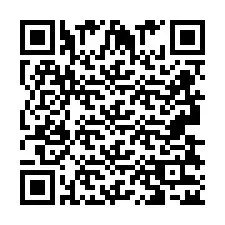 Codice QR per il numero di telefono +2693832547