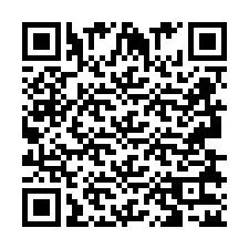 QR-code voor telefoonnummer +2693832586