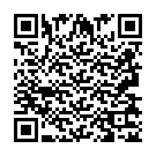 Codice QR per il numero di telefono +2693832589