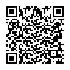 Código QR para número de telefone +2693832603