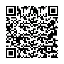 QR-koodi puhelinnumerolle +2693832607