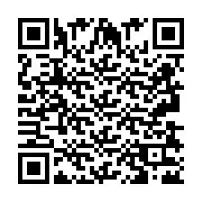 QR-koodi puhelinnumerolle +2693832614