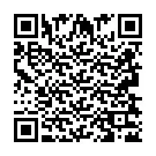 QR код за телефонен номер +2693832616