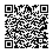 Codice QR per il numero di telefono +2693832624