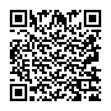 Código QR para número de telefone +2693832630