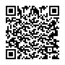 Codice QR per il numero di telefono +2693832636