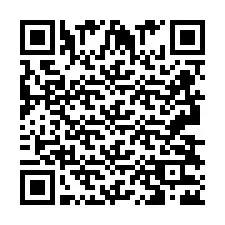 Kod QR dla numeru telefonu +2693832639