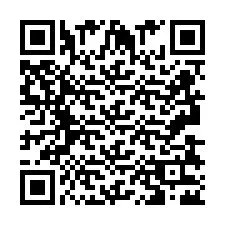 QR Code pour le numéro de téléphone +2693832641