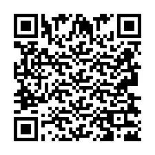 QR-code voor telefoonnummer +2693832646