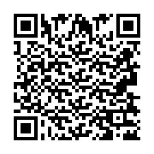 QR-code voor telefoonnummer +2693832647