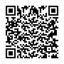 Código QR para número de teléfono +2693832662