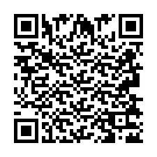 Código QR para número de telefone +2693832696