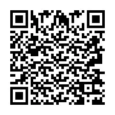 QR код за телефонен номер +2693832698