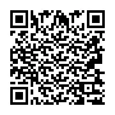 Codice QR per il numero di telefono +2693832703