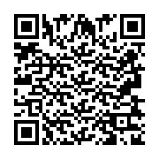 Codice QR per il numero di telefono +2693832803