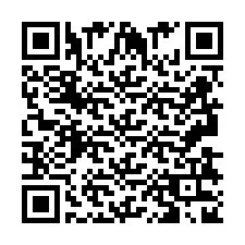 Codice QR per il numero di telefono +2693832851