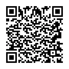 Codice QR per il numero di telefono +2693832855