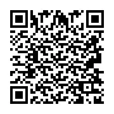 QR код за телефонен номер +2693832863