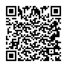 Código QR para número de telefone +2693832897