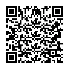 QR Code pour le numéro de téléphone +2693832906