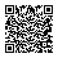 Codice QR per il numero di telefono +2693832987