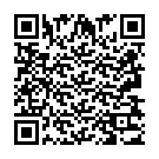 QR-koodi puhelinnumerolle +2693833008