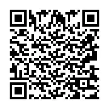 QR-koodi puhelinnumerolle +2693833010