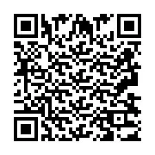 Kod QR dla numeru telefonu +2693833021