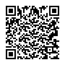 QR Code pour le numéro de téléphone +2693833025