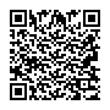 QR-code voor telefoonnummer +2693833027