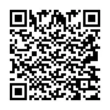 QR-koodi puhelinnumerolle +2693833028