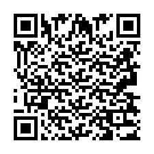 Código QR para número de telefone +2693833049