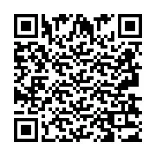 QR код за телефонен номер +2693833054