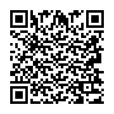 QR-code voor telefoonnummer +2693833056