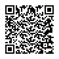 Código QR para número de telefone +2693833059