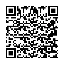 QR-koodi puhelinnumerolle +2693833064